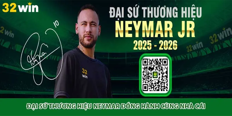 Đại sứ thương hiệu Neymar đồng hành cùng nhà cái