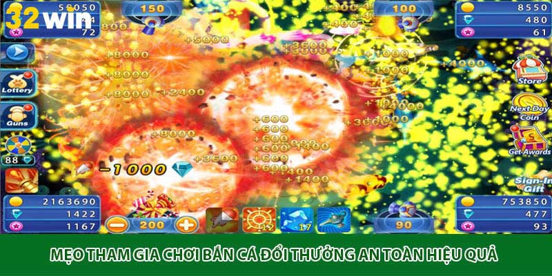 Mẹo tham gia chơi bắn cá đổi thưởng an toàn hiệu quả