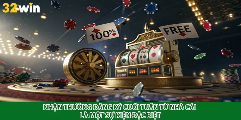 Nhận thưởng đăng ký cuối tuần từ nhà cái là một sự kiện đặc biệt